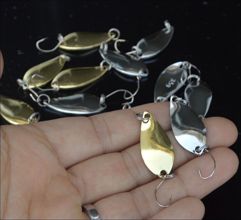 畅钓马口王经典路亚亮片翘嘴 2.5/3.5/5克 单钩假饵白条专杀渔具