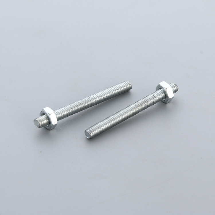 牙棒m4螺杆m5m6m8/m4镀锌全牙丝杆螺杆批发