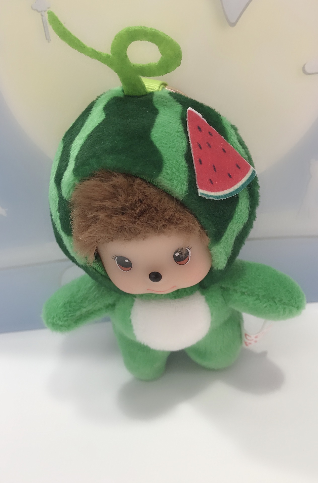 水果系列小西娃娃书包挂件毛绒女生包包饰品可爱公仔情侣钥匙扣