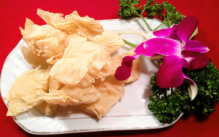 豆腐皮豆制品蛋白豆皮豆美丝豆腐衣杭州特产250g包