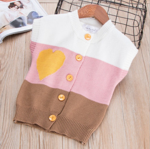 儿童毛背心毛衣