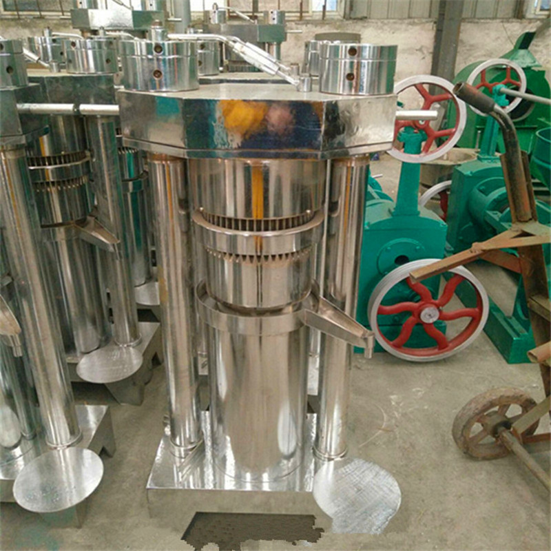 威锐厂家直销小型芝麻香油机 全自动180型液压榨油机 油品纯正