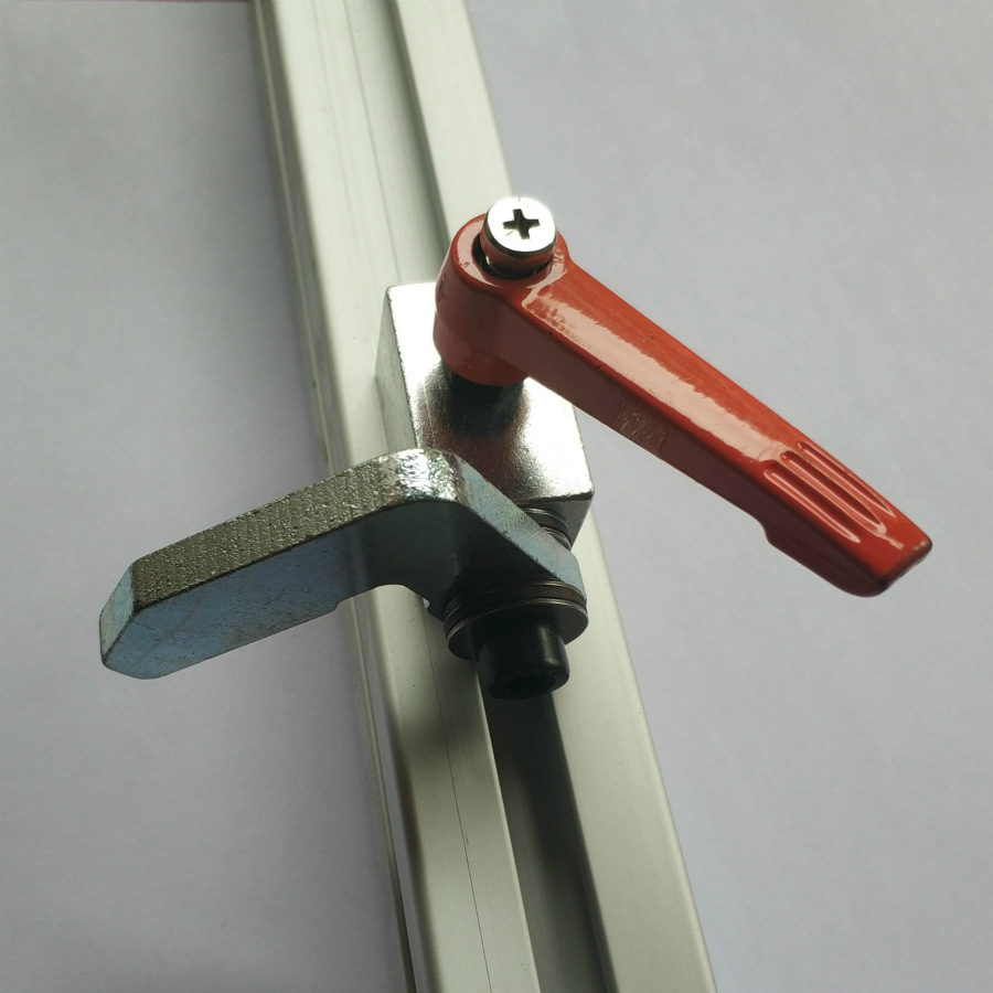 厂家直销木工机械配件马氏新马排钻专用整体定位模块挡块翻转靠档