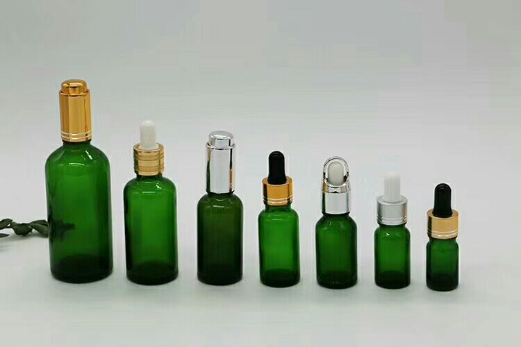 10毫升棕色点滴瓶配黑色胶头 金圈 玻璃吸管提供磨砂,印字工艺