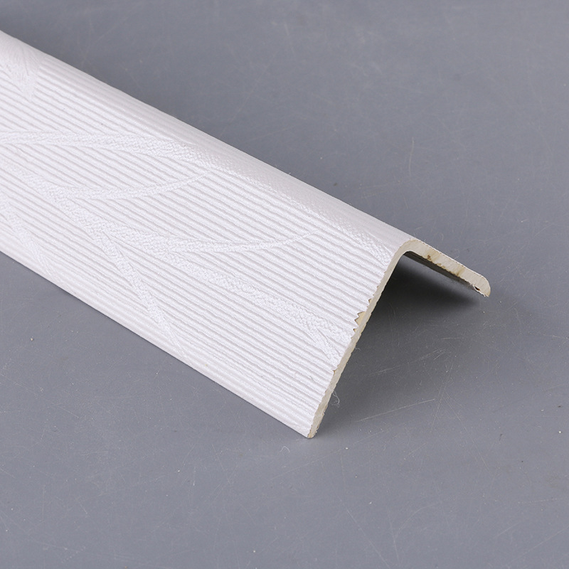 墙体门缘收边40阳角保护条 竹木纤维墙体护角覆膜阳角防撞护角条