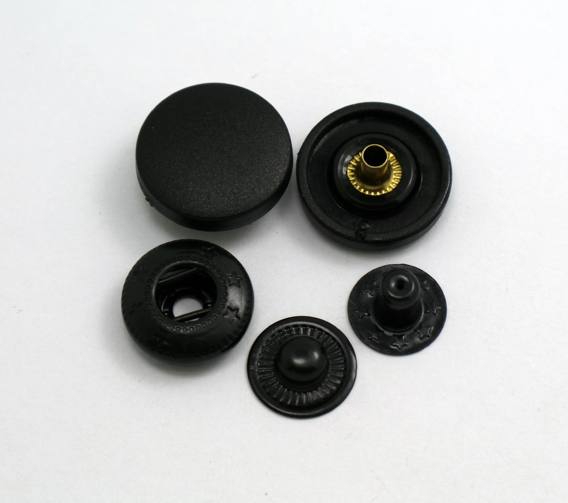 13年工厂定制夹克按扣冬装摁扣高档纯铜扣子批发彩色金属四合扣