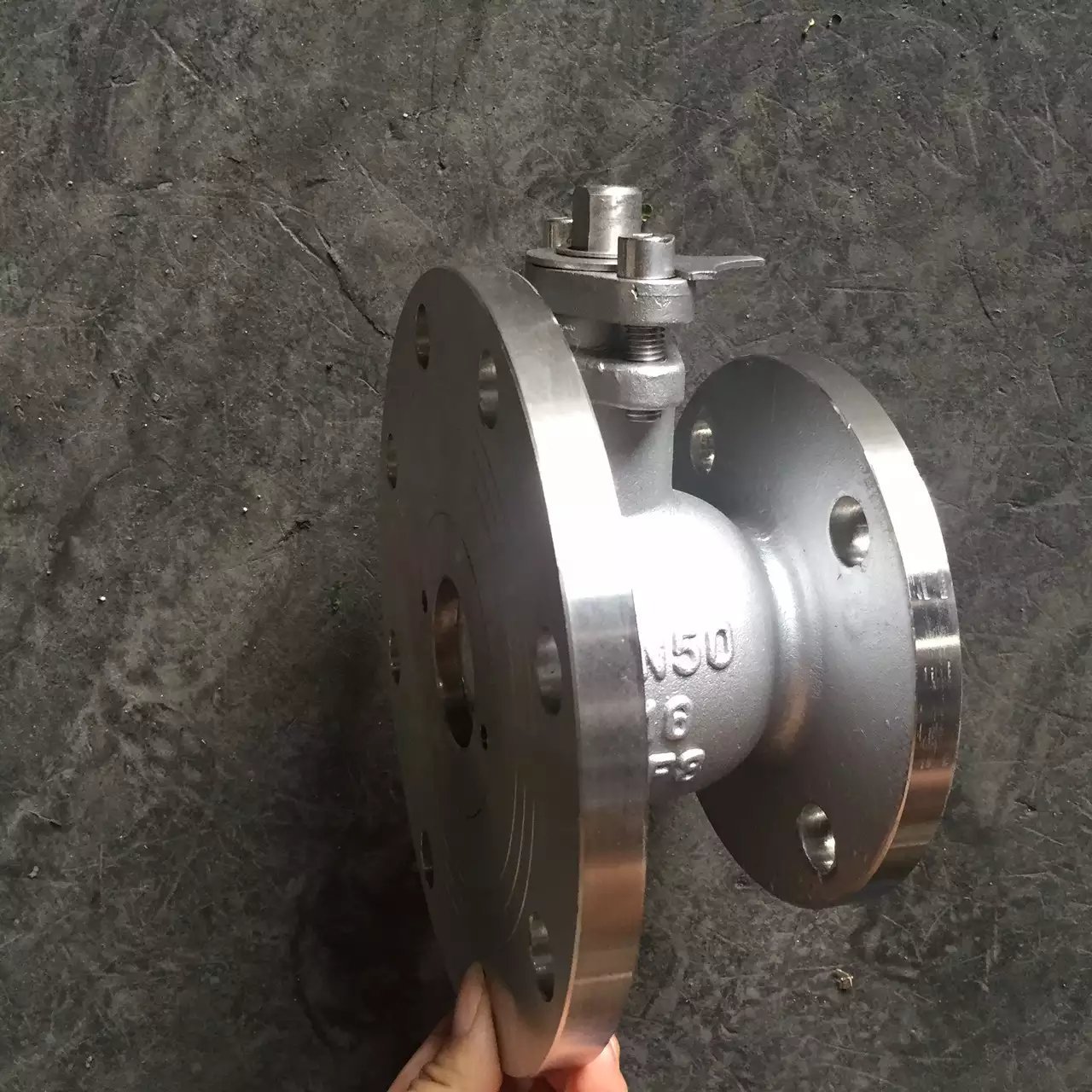 304不锈钢变径球阀法兰放料球阀罐底阀