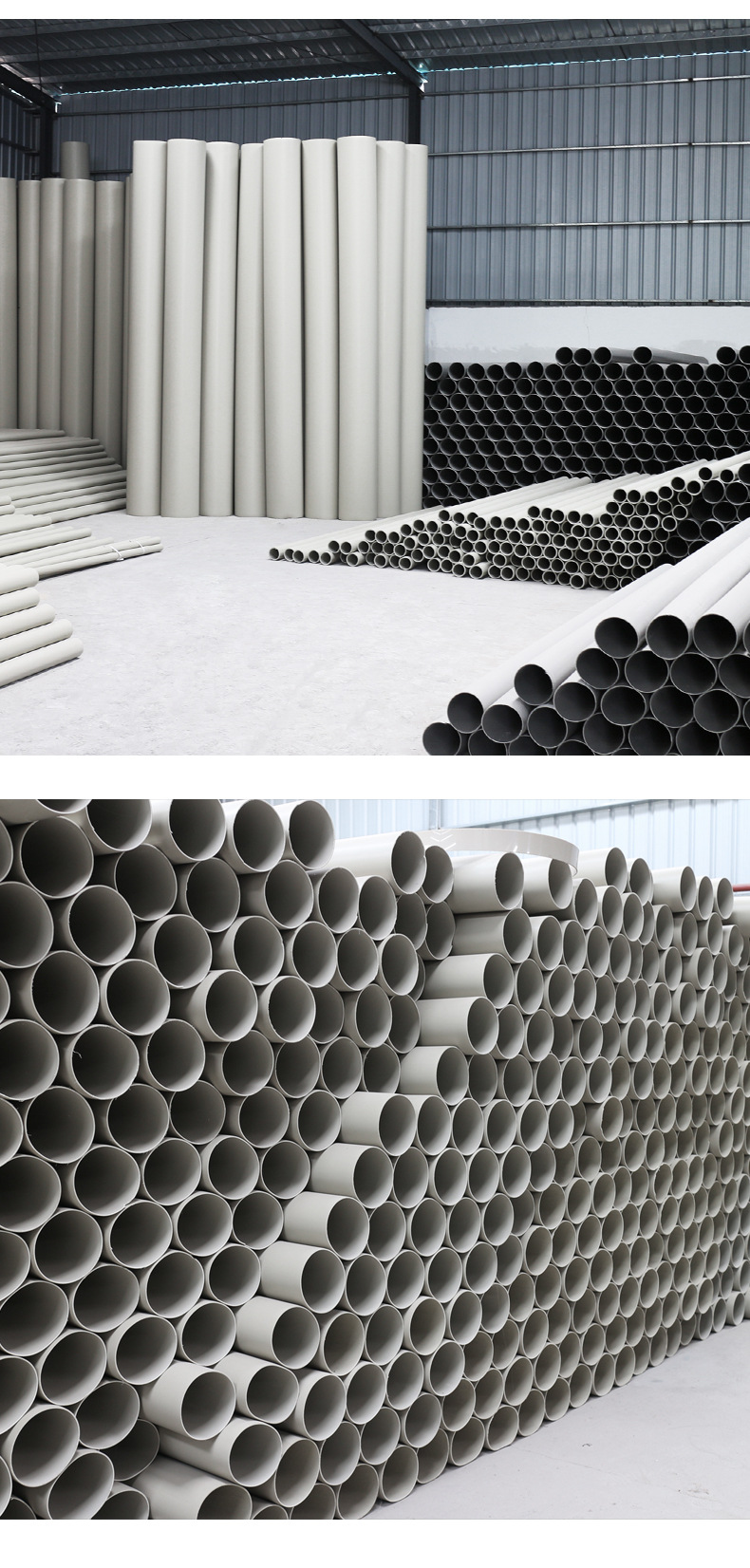 pp风管阻燃塑料排气排烟通风管道法兰加固直通连接风管加工定做