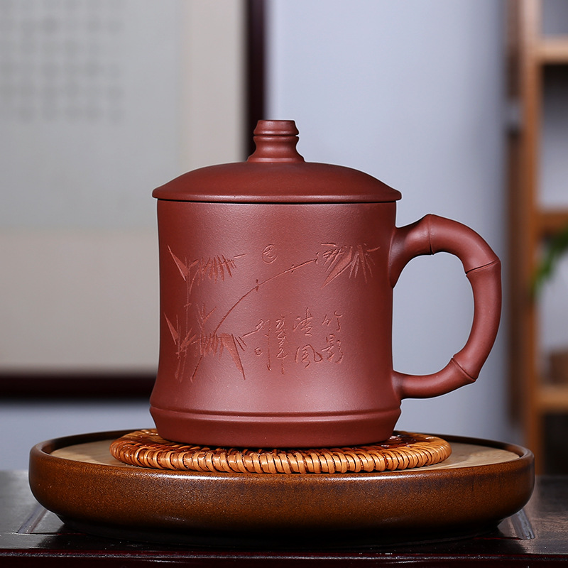 紫砂壶盖杯