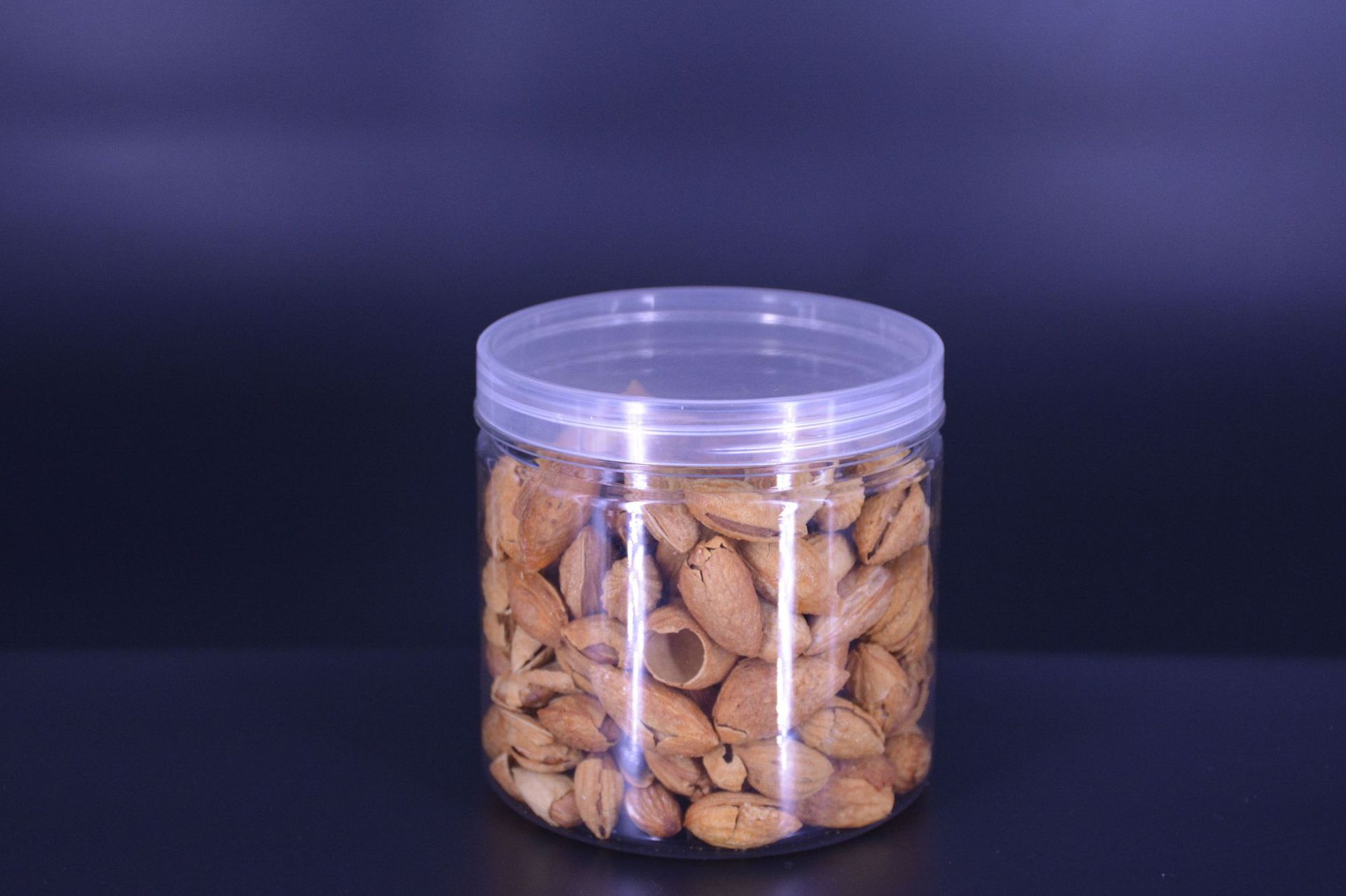 泰安塑料 厂家直销 透明100ml pet干果食品密封罐 包装罐