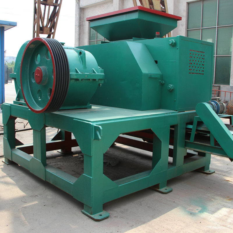 鑫迪高压干粉压球机 矿渣煤粉压球机 对辊冶金辅料压球机