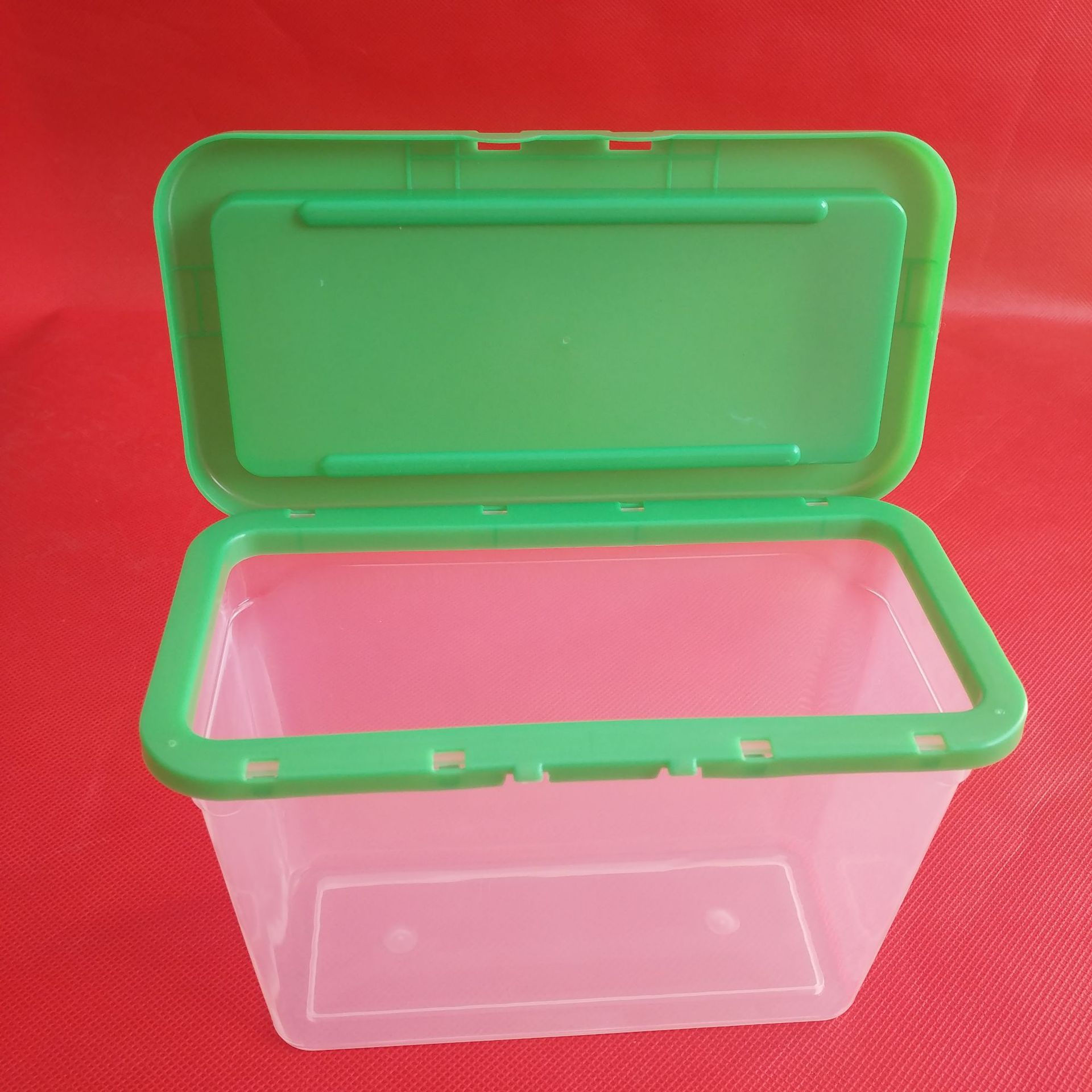 厂家生产直销 洗衣凝珠空盒 透明塑料盒子长方形加高有带盖包装盒