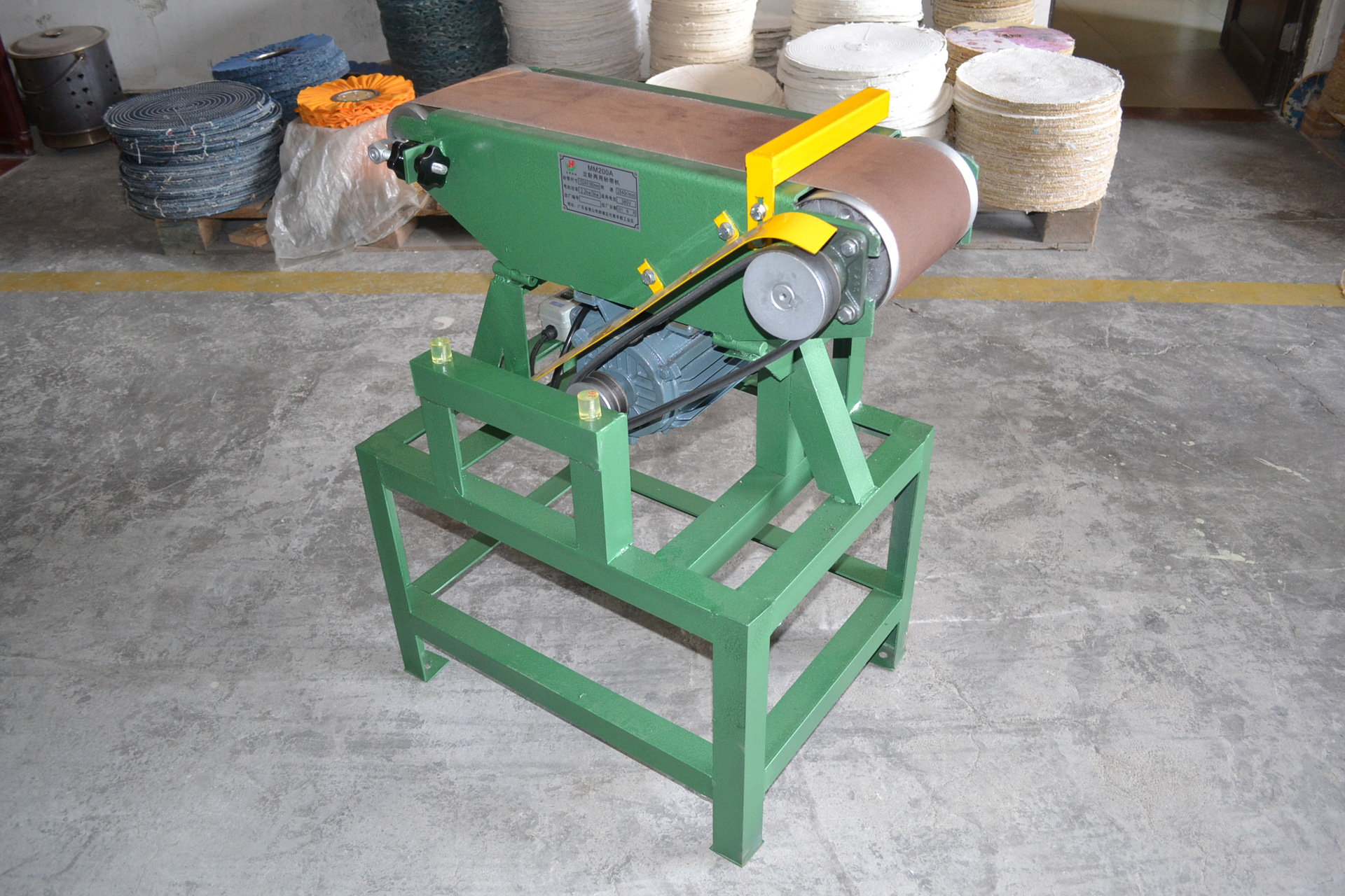 1524*300,3kw 平面砂带机 多功能 立卧两用抛光机 拉丝 研磨机