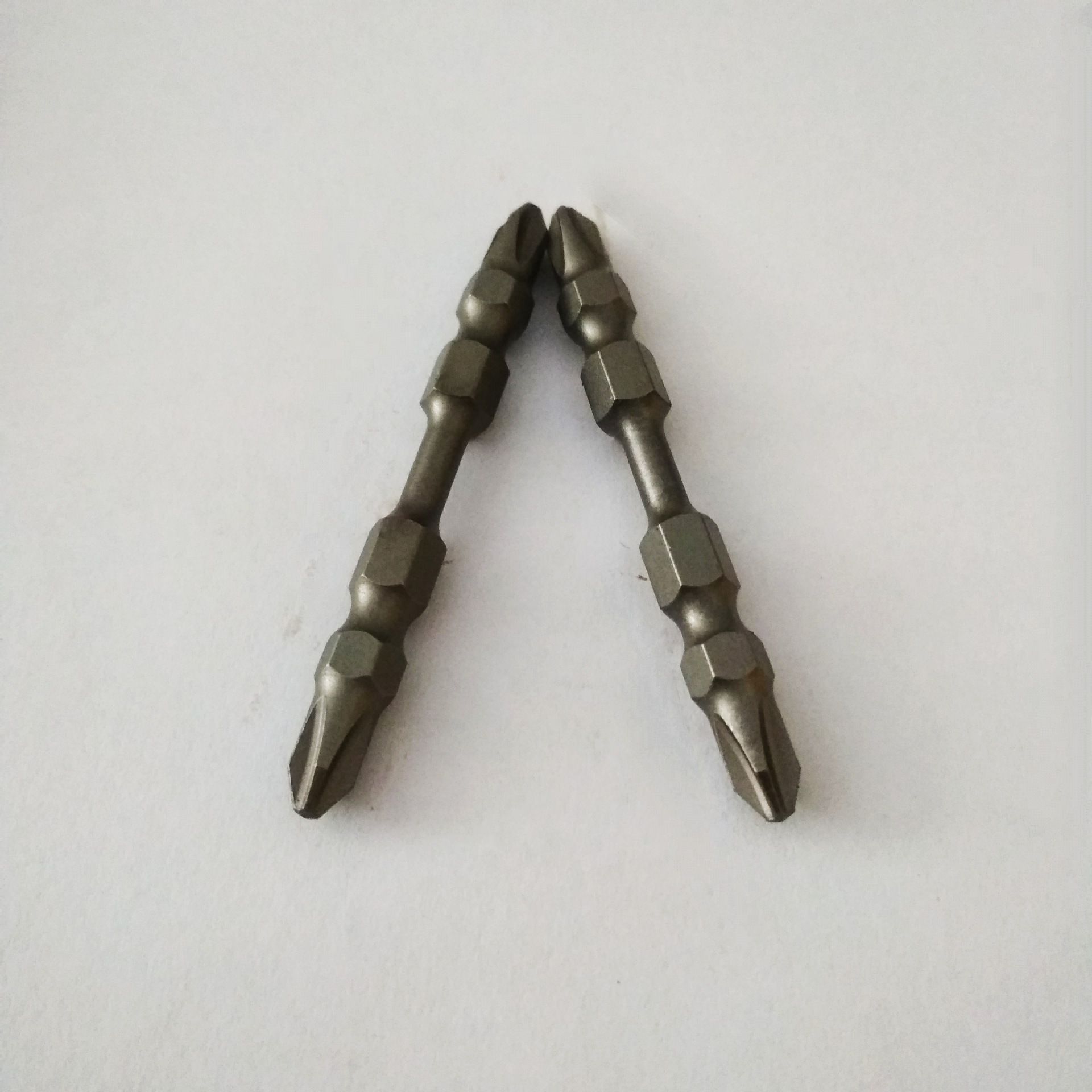 双双截棍十字批头两双头电动螺丝刀头 批头起子头强磁