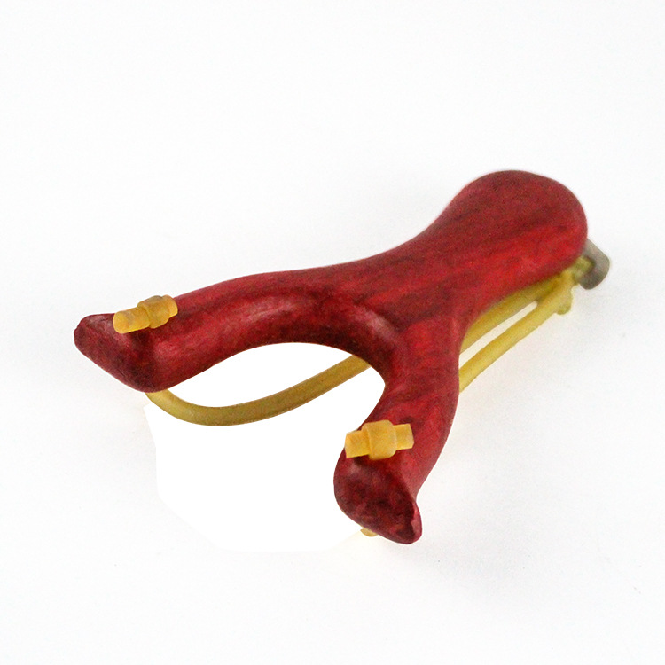 木质工艺品批发 木头弹弓 红/白榉木玩具木弹弓 儿童玩具批发