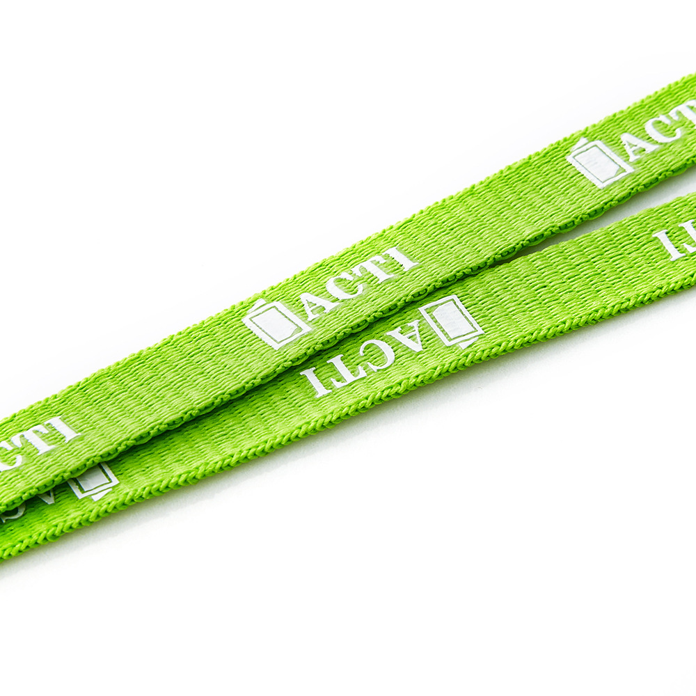 厂家定制尼龙印刷挂带工牌证件胶印颈绳涤纶丝印工作卡套挂绳-阿里巴