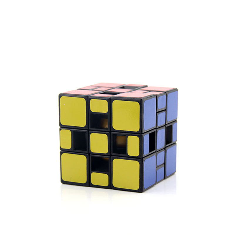 智力乐园二代虫洞魔方黑色 虫洞2号混元魔方二代 异形益智魔方