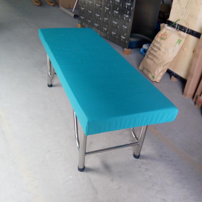 医用不锈钢床检查床 门诊科室诊断b超 彩超诊查床加粗不锈钢管腿