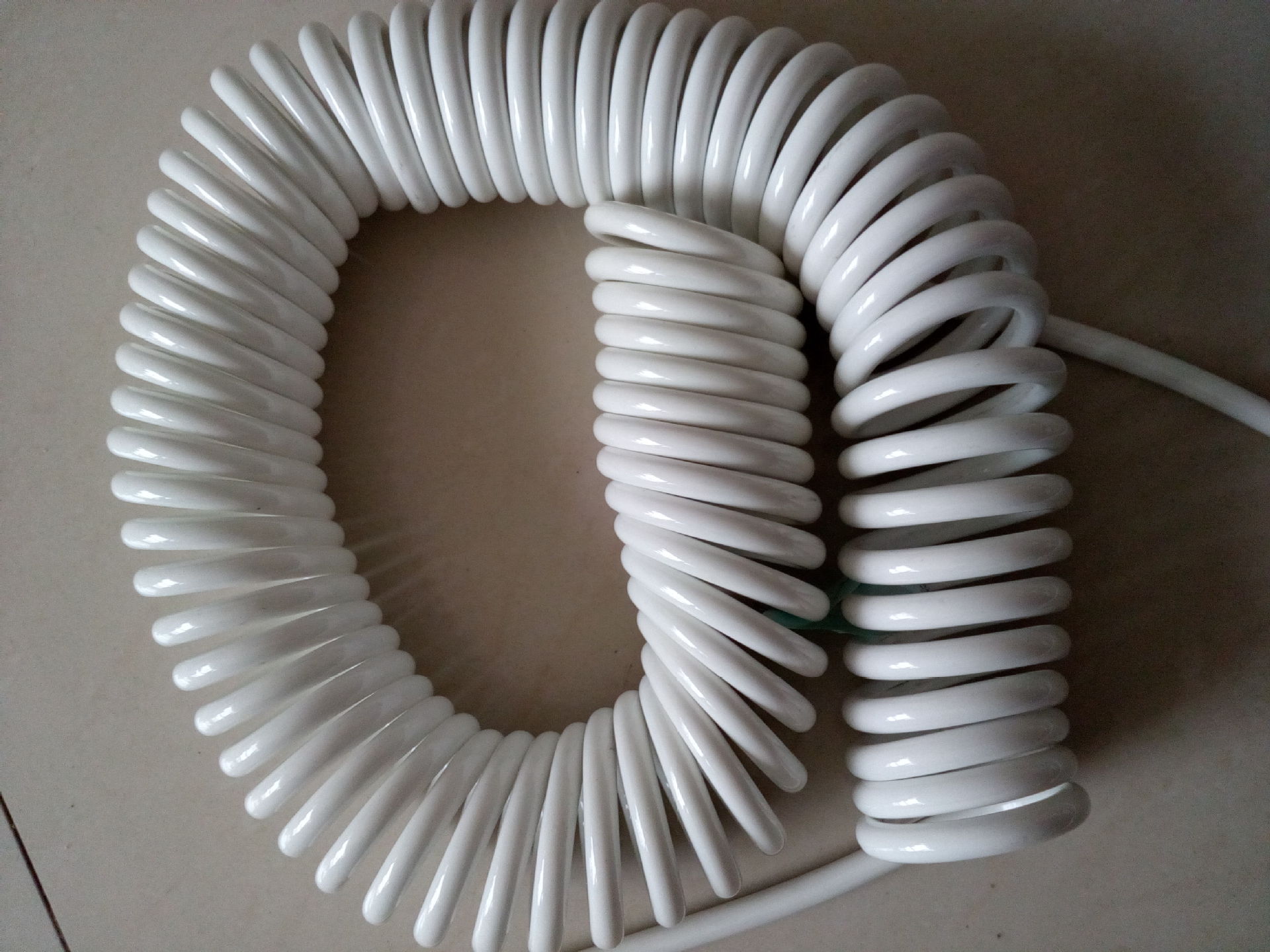 pu弹簧电线 2芯复合螺旋电缆 厂家定制 专业品质 批量供应