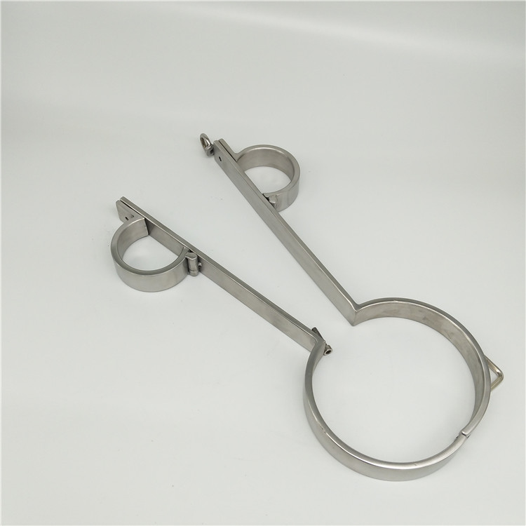 不锈钢成人情趣用品手颈枷拘束手铐脚镣bdsm一件代发