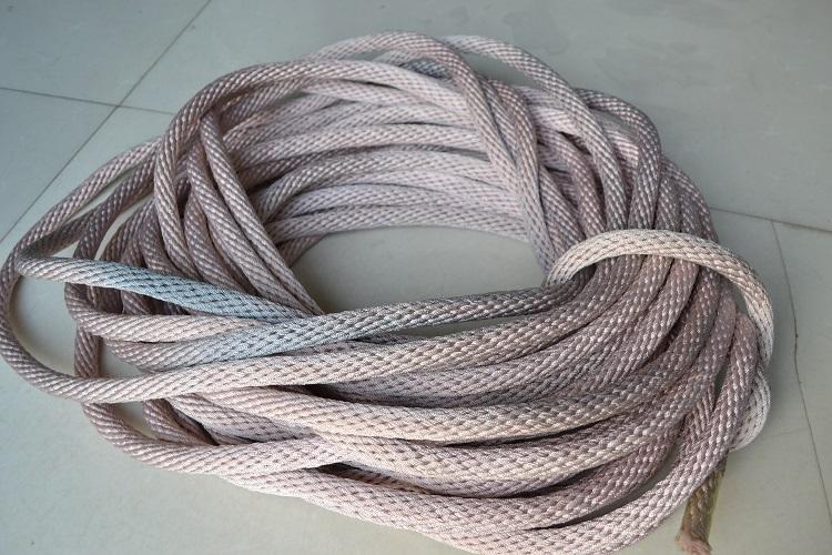 双层锦纶安全绳 三股锦纶绳高空清洗绳 吊篮绳户外安全绳子吊装绳