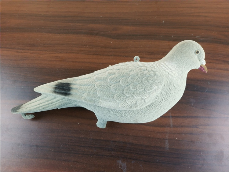 树脂工艺品-仿真公园林装饰and bird注塑加工打猎诱饵鸟类摆件pigeon