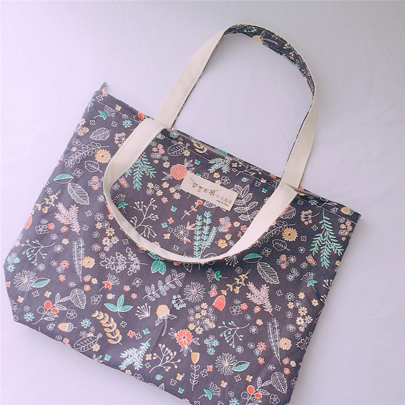 归蝶布包 日式和风猫咪小布袋棉麻拉链小包可爱复古文艺小拎包