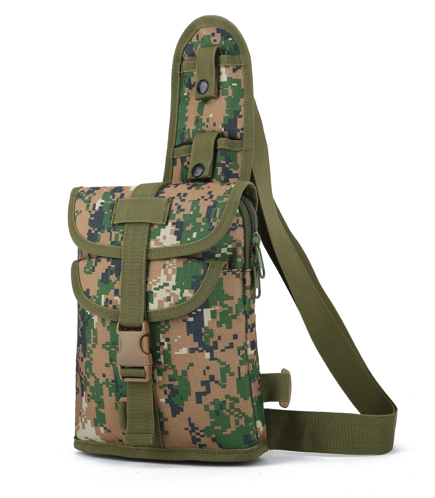 定制户外迷彩包 腰包 oem运动包来图定制可添加logo