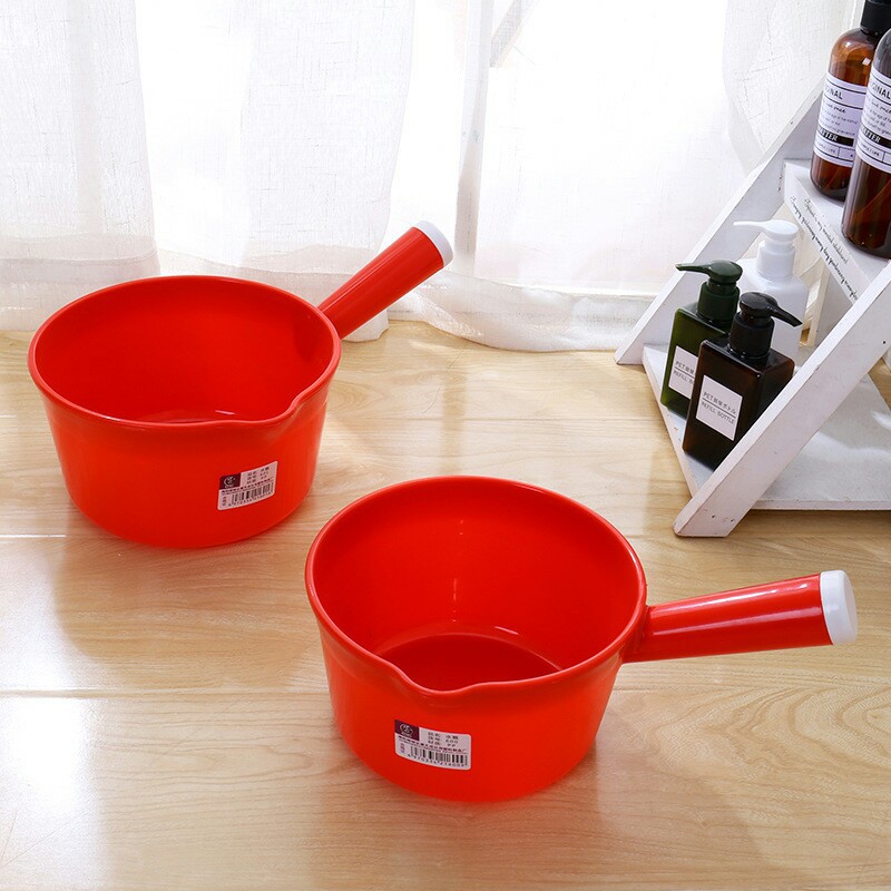 水漂厨房水池打水加厚塑料pp加厚食品接大号小号舀水口径20cm