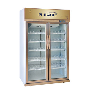 铭雪水果饮料保鲜无霜风冷两门三门展示柜冷藏立式商用陈列柜冷柜