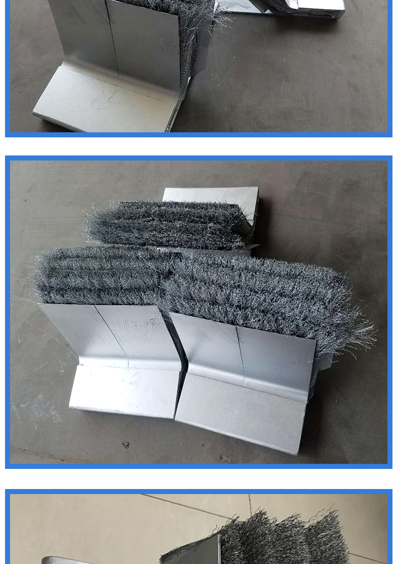 可批量订制 地铁盾构工程专用盾尾密封钢丝刷 厂家直销