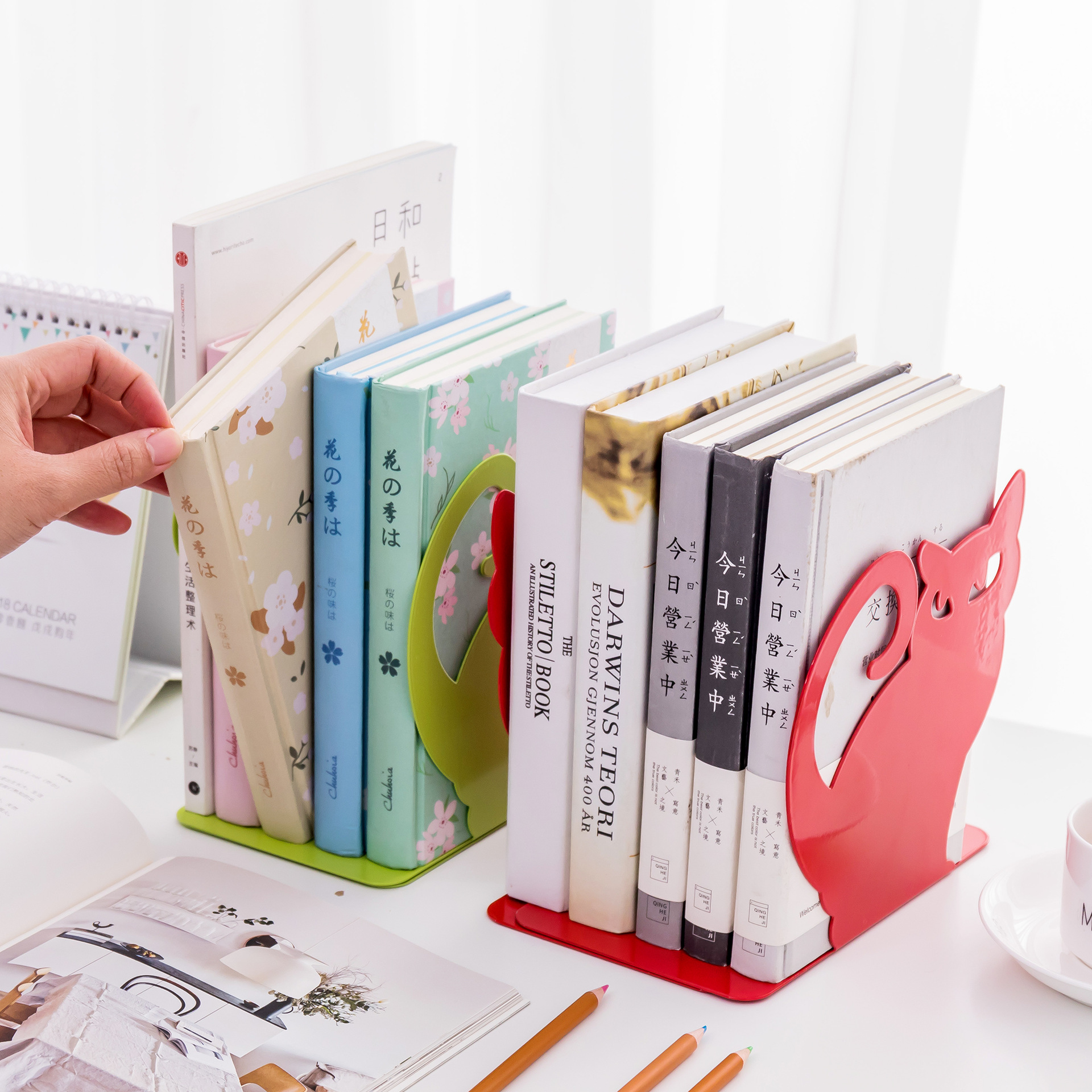 书立和信文具书立金属书夹伸缩书立功夫书架书档创意书立厂家直销