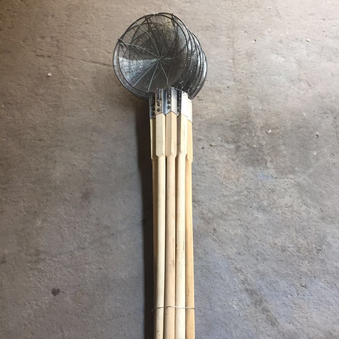 厂家直销 加固木柄长柄笊篱 养殖户专用笊篱 工业 民用大号笊篱