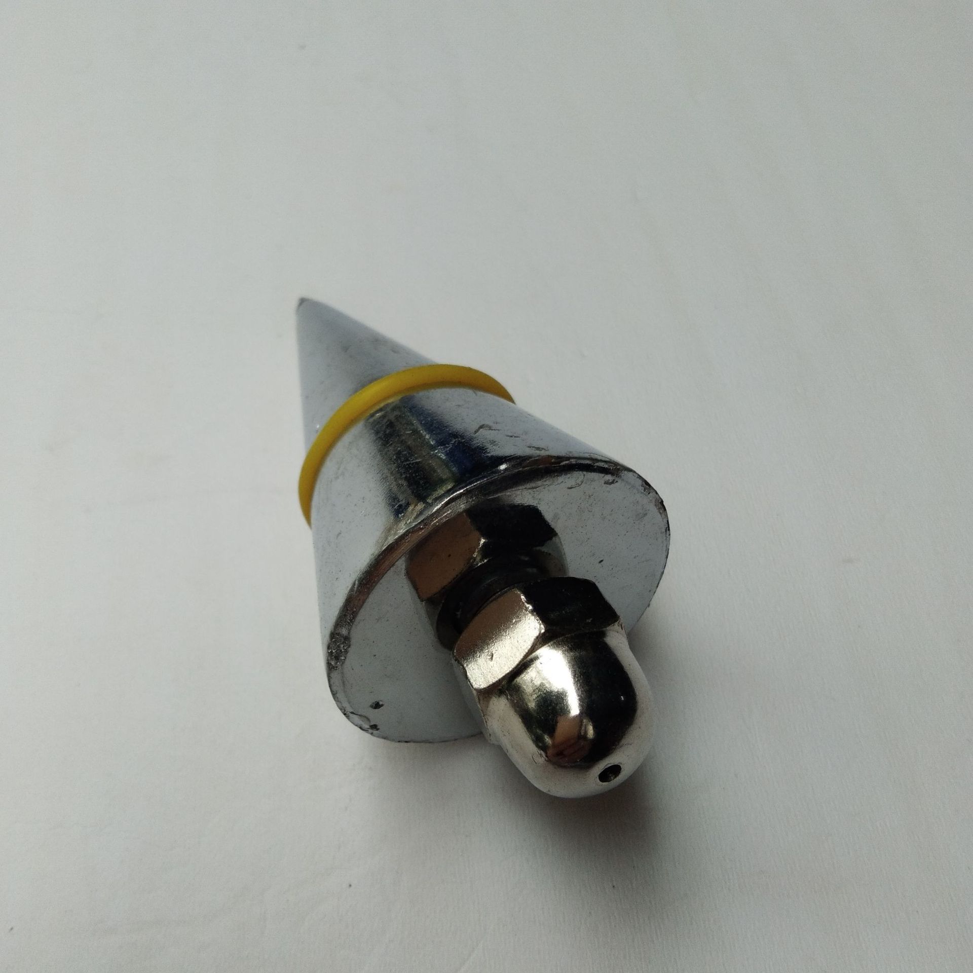 实心带卡吊线锤建筑工具线锤吊线坠 建筑测量工具 电镀吊线坨