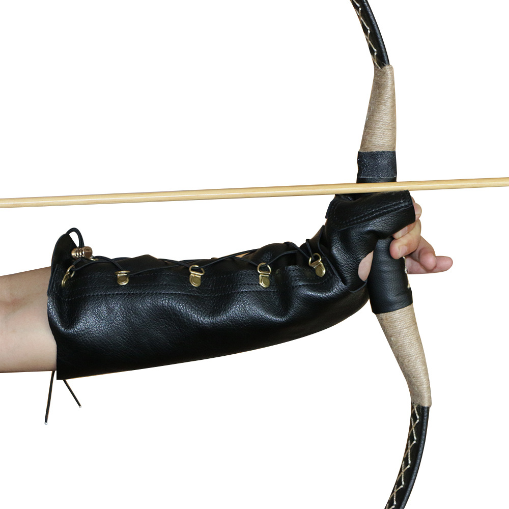 批发 罗宾汉护臂 射箭护臂护手二合一 传统弓箭护臂cosplay道具