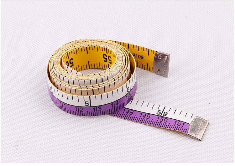 5米 三围尺服装尺裁缝尺子缝纫尺 英寸小皮尺 软尺