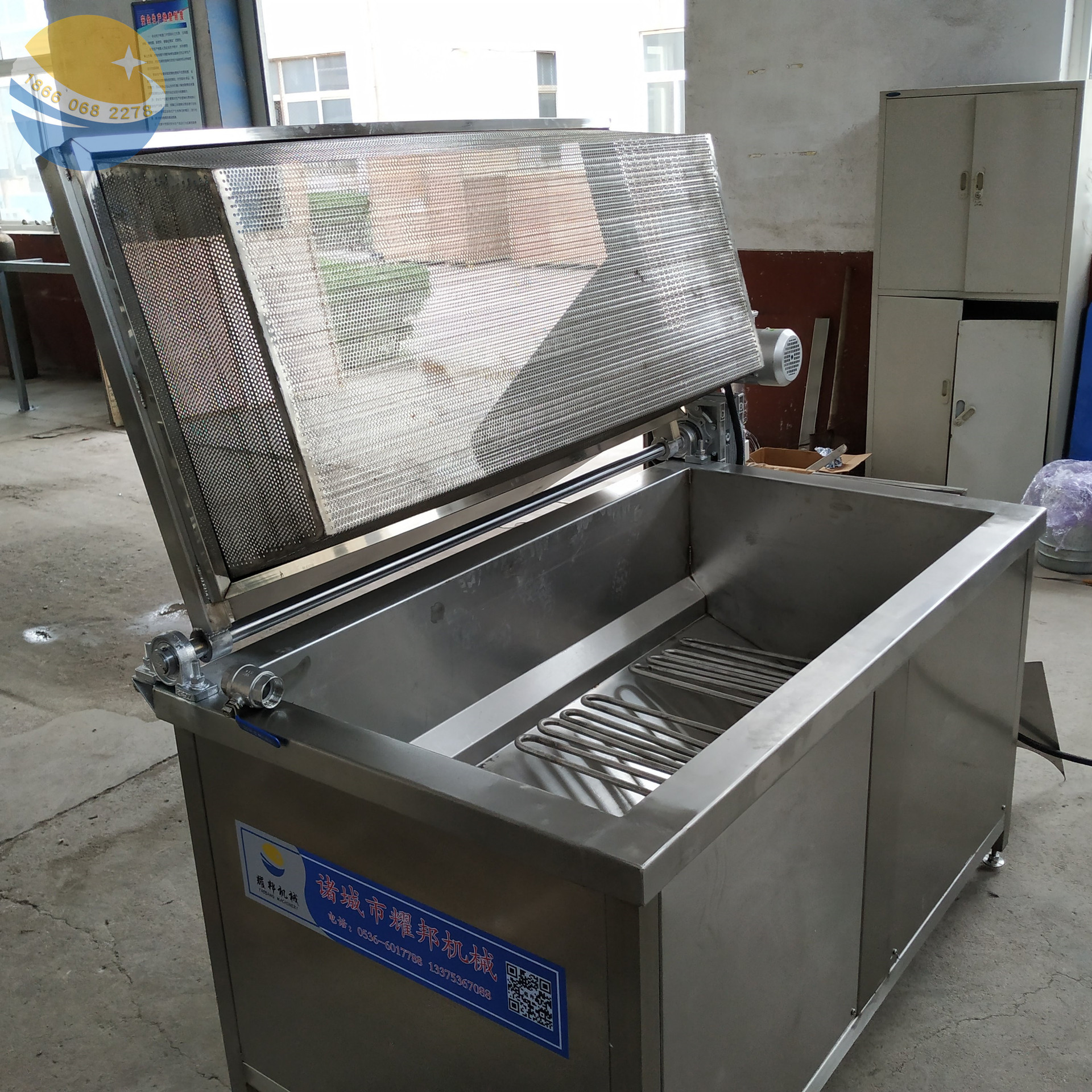 鸡爪鸡翅自动解冻单机 自动翻筐出料化冻 鸭腿快速解冻化冻机器 9