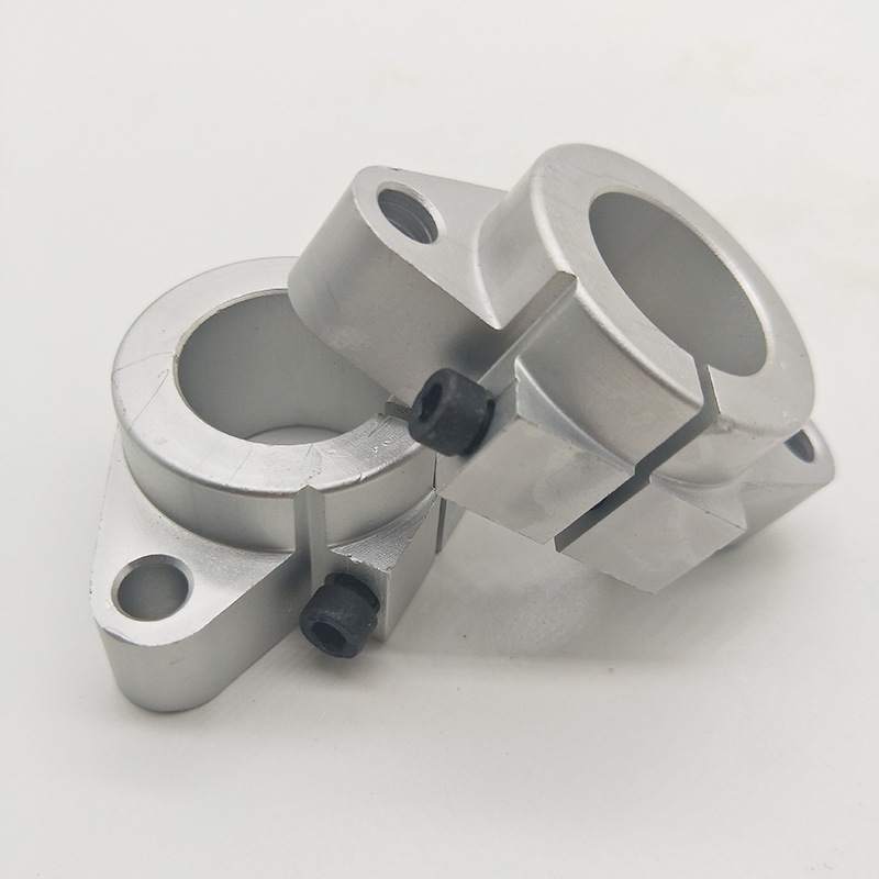 shf8-50卧式支架可调轴承座 直线滑动支撑架 不锈钢外球面轴承座