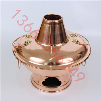 小郡肝串串香锅辣庄老火锅招财进宝双耳包边不串汤漏汤锅具