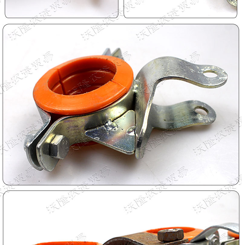 大棚铁套子农业温室大棚配件 卷帘机 套子蔬菜大棚放风器套子