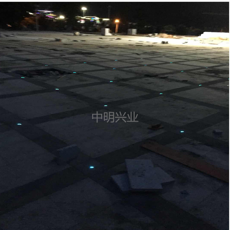 步道光纤地埋灯 室内外地面光纤星星灯 埋地光纤灯led 泳池光纤灯