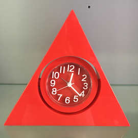 三角形摇摆闹钟 糖果色闹钟 金字塔闹钟 摇摆时钟 明珠星新款