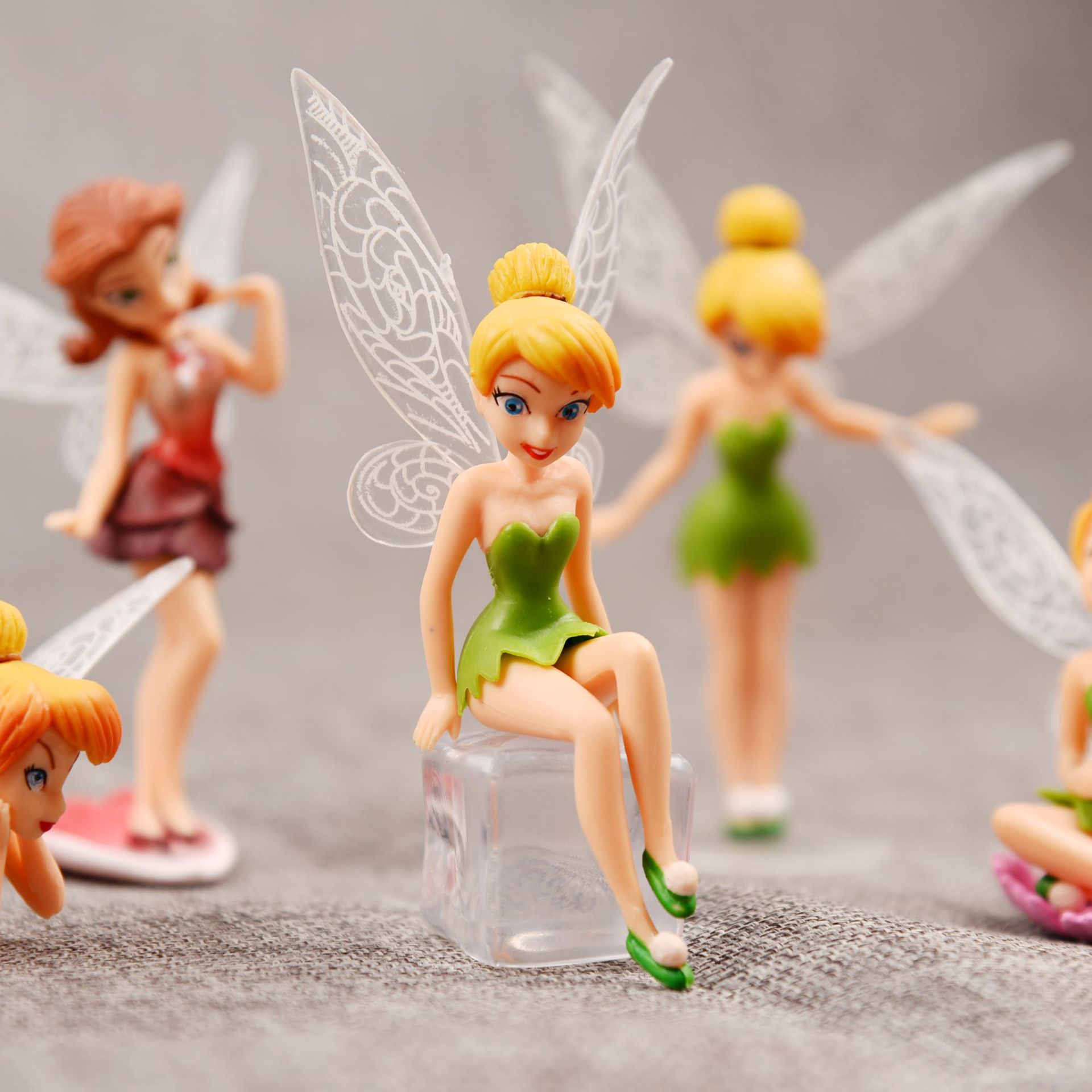 6款 花仙子 花仙公主 精灵公主 6款 公仔玩偶摆件手办