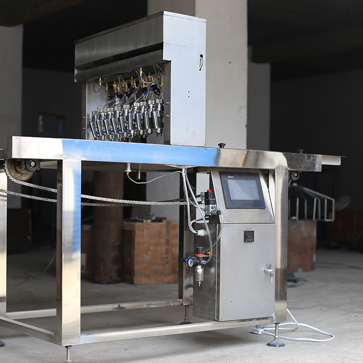 专业定制蛋糕烘焙食品喷油机 全自动触屏操作批发