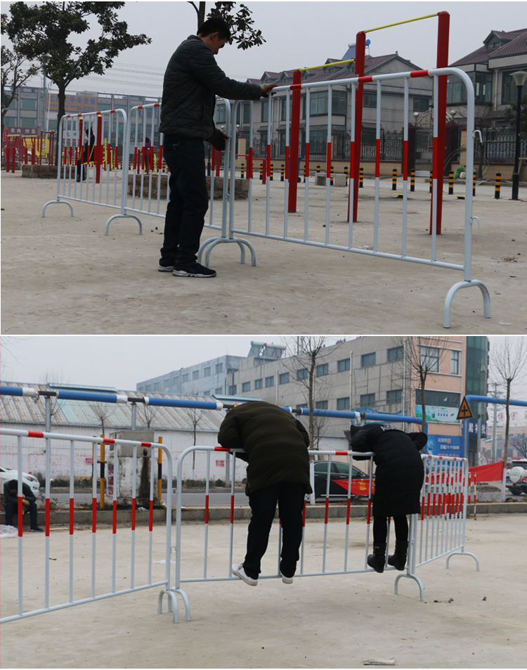 施工护栏 铁马 道路护栏隔离栏移动交通市政护栏围栏 铁马护栏