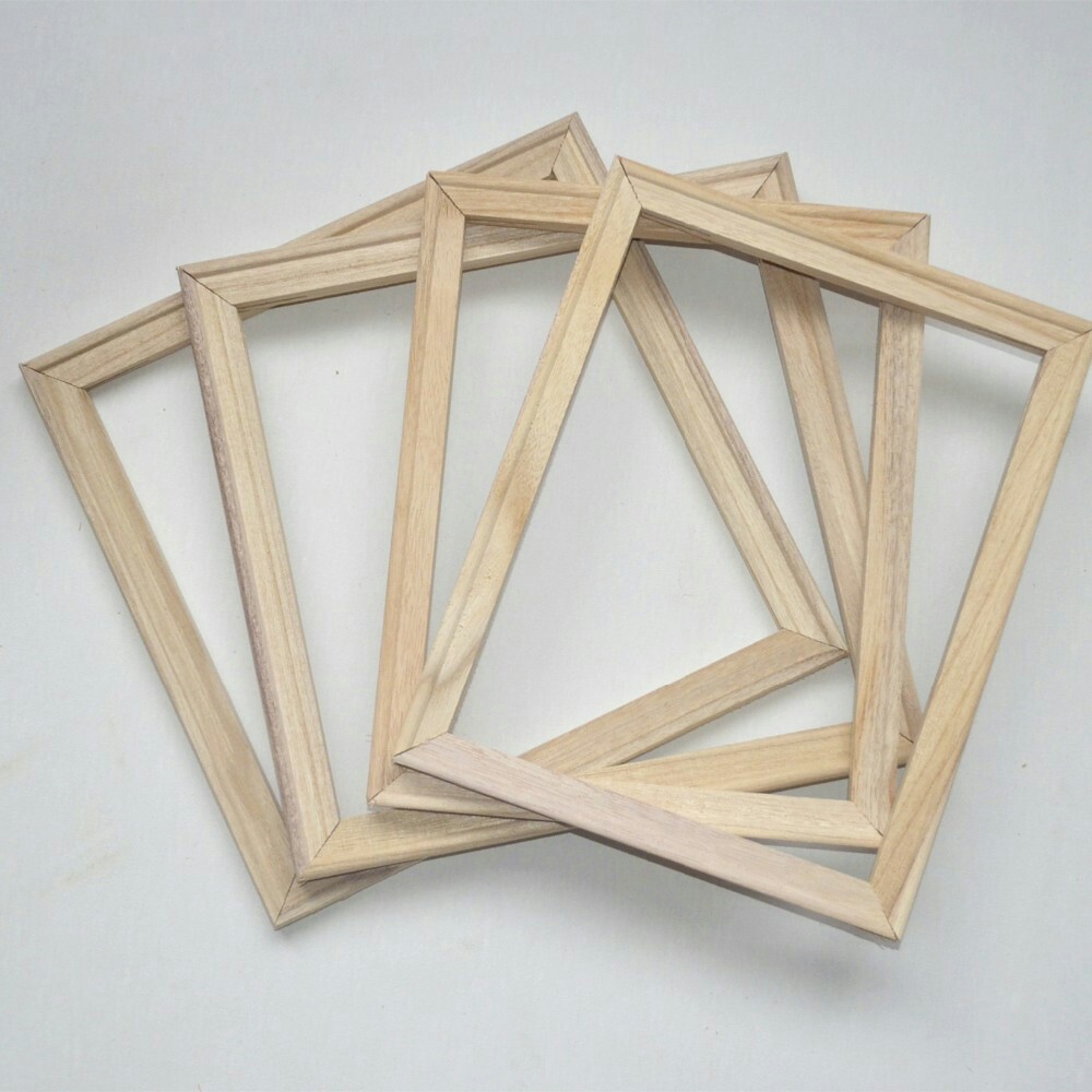 纯棉油画框 颜料水粉丙烯油画框 厂家实木背订内框dly油画布30*60