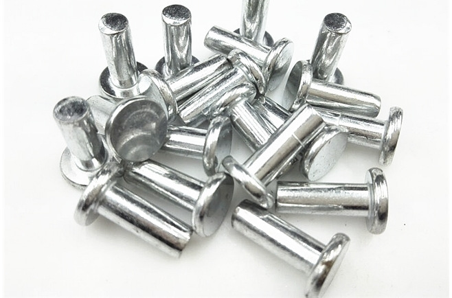 gb109镀锌平头铁铆钉铁实心铆钉镀白色铁钉5mm系列【1公斤起拍】