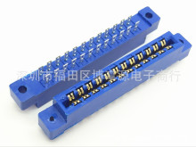 805型 3.96mm间距 24P 2*12P 金手指 PCB板插槽插座 焊线式