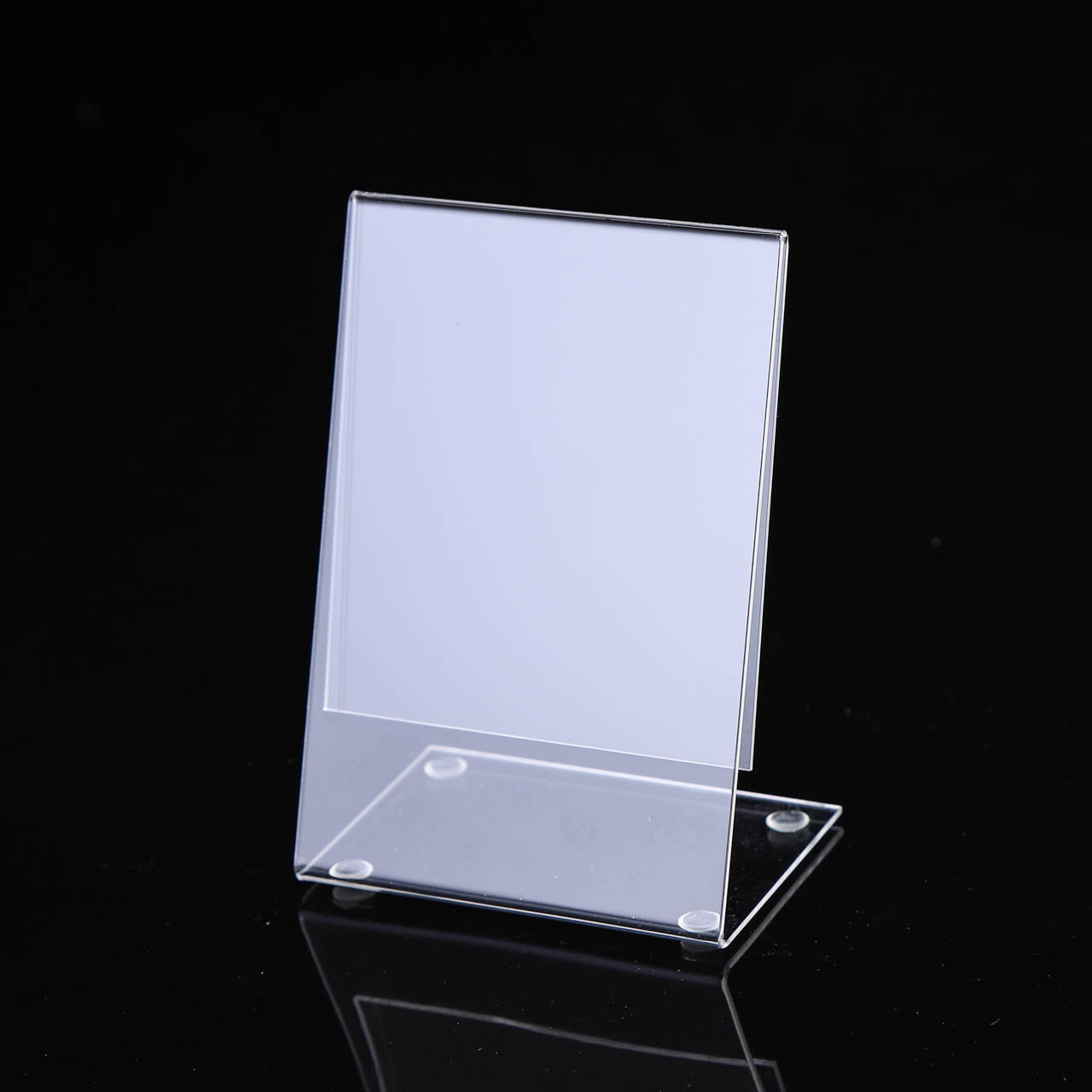 批发亚克力台卡t型l型抽拉型台牌a5桌牌高档酒水牌a4强磁台签