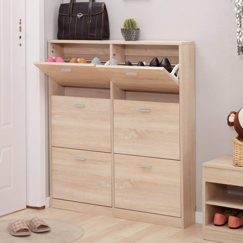 简约现代翻斗超薄鞋柜六扇门鞋柜家庭必备鞋柜家用鞋子收纳柜